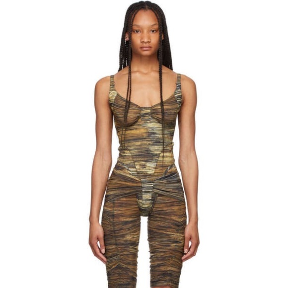 CHARLOTTE KNOWLES (KNWLS) bustier in Pulp - Picture 3 of 3